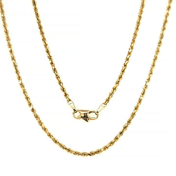 2mm Rope Chain, 24"